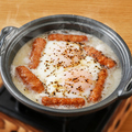 料理メニュー写真&nbsp;＜卓上調理＞胡椒マシマシソーセージエッグ