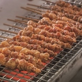 料理メニュー写真&nbsp;博多とり皮巻き巻き串