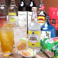 ベトナムビールや地酒などお酒の種類も豊富