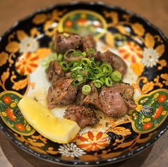 砂ずり黒胡椒炒め