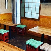 普段使い～女子会まで！多彩なシーンに最適なテーブル席