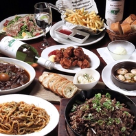 会社宴会や女子会など、各種ご宴会に最適なコース