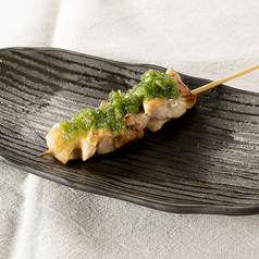 鳥ももねぎ塩焼き