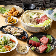 【各種宴会に！】鮪を味わうねぎま鍋コース◆宴会コース＋飲み放題　5800円(税込)の写真