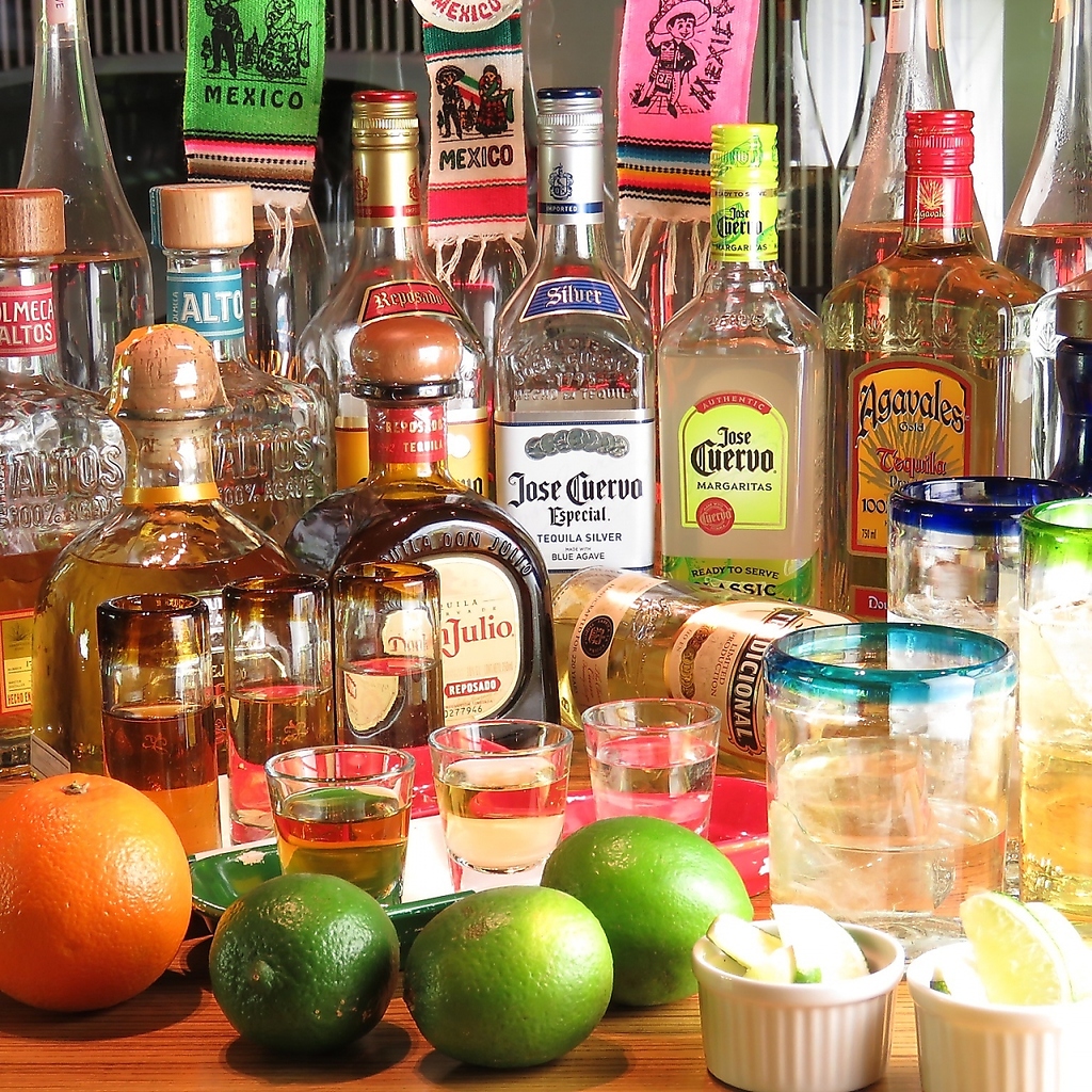 プレミアムテキーラを多数ご用意☆