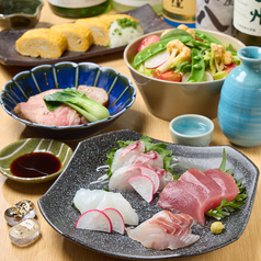 酌と野菜と小皿と。祇園とと〇のコース写真