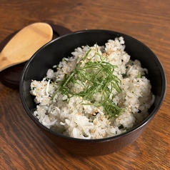 シラスと大葉の混ぜご飯