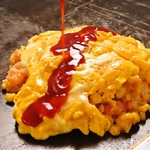 半熟ふわふわのオムライスは絶品です！