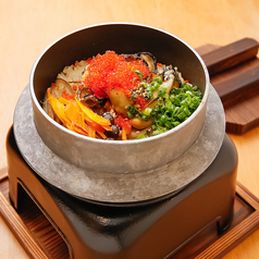 大粒牡蠣の釜飯
