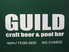 ギルド クラフトビール&プールバー GUILD craftbeer&pool barのロゴ