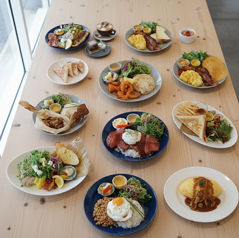 カフェランチを気軽に美味しく楽しもう！デザートセットはとってもお得！