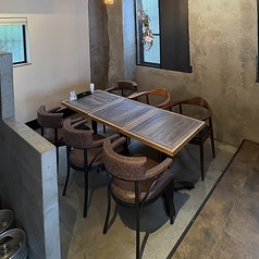 5名~最大6名様用のお席は、女子会や同僚との宴会にも最適◎お集まりに是非ご利用ください!