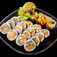 3種類キンパセット　ハーフ