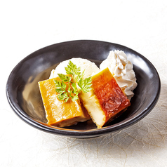 花畑牧場のカタラーナとバニラアイス