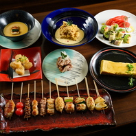 焼鳥だけじゃない！創作串や大根の唐揚げなど逸品料理