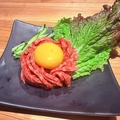 料理メニュー写真&nbsp;和牛ユッケ