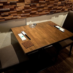 2Fのテーブル席