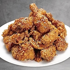 骨付き醤油ガーリックチキン