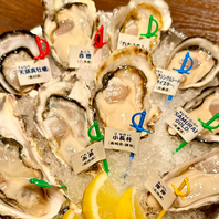全国から届く新鮮な生牡蠣