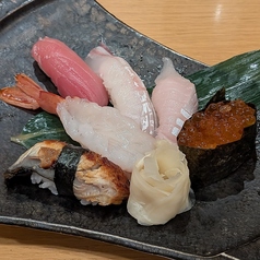 板前握り盛合せ6貫　