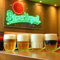 ココでしか飲めないビール！