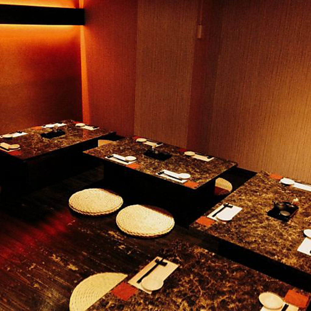 最大20名様までご着席可能なお座敷個室は歓迎会や送別会にも