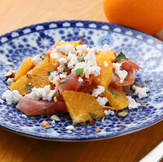 ＊オレンジと生ハムのサラダ＊