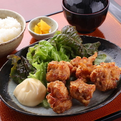 鶏の唐揚ランチ