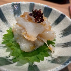 梅水晶生タコ和え