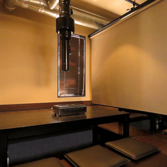 4名様掛けの掘りごたつ席を1卓ご用意しております。