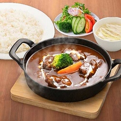 大きな牛たんシチュー定食