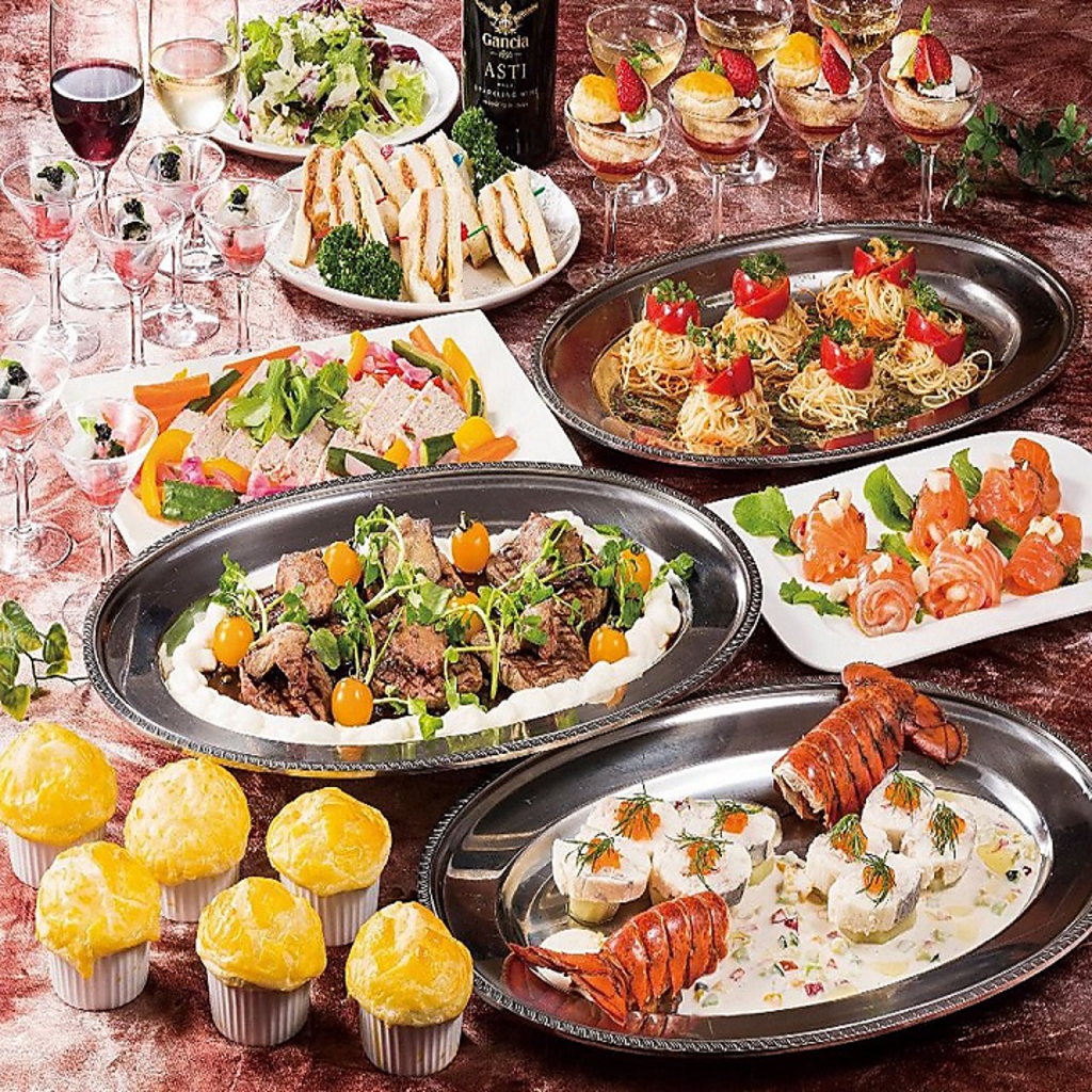 完全予約制のご宴会プランは1名5,000円～7,000円、10名様～から承ります。