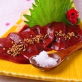 料理メニュー写真 馬レバ刺し 