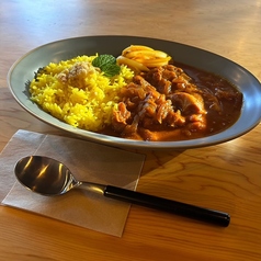 鹿のねどこカレー（南インド風チキンカレー）