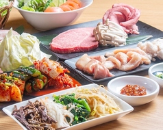炭火焼肉 まるとくのコース写真