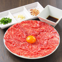 黒毛和牛の霜降り炙りロース