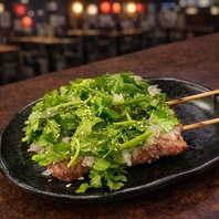 【新感覚・女性に大人気変わり串】