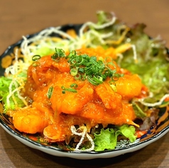 濃いめのエビチリ