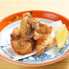 白子天ぷら/河豚唐揚げ（フグ）