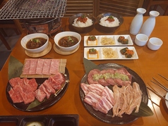 京もつ鍋ホルモン焼肉 朱々 佐賀鳥栖店のコース写真