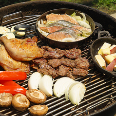 大蔵海岸BBQ ZAZAZAのコース写真
