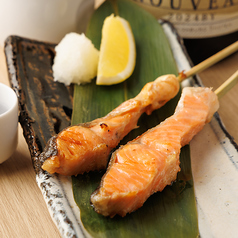 銀鮭の西京漬け串