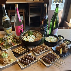 炭火やきとりと竈めし 一の酉 秋田川反店のコース写真