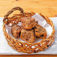 ＜一品＞まぐろ竜田揚げ/アスパラベーコン炒め　各