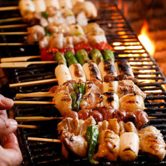 串焼き盛り合わせ（塩・タレ）