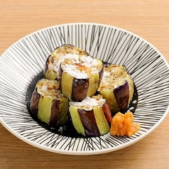 茄子焼き 山わさび味噌