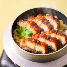 鰻の釜めし(味噌汁・漬物付き)