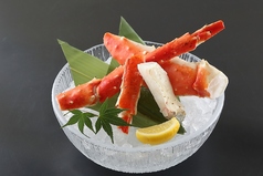 【 築地森商 】 ぷりっと肉厚!網焼きタラバガニ