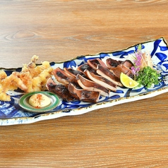 するめいかの藁焼き