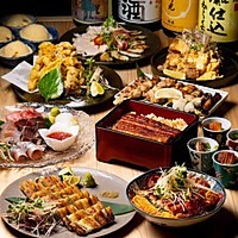 鰻と鶏 いしい 四条烏丸店のコース写真